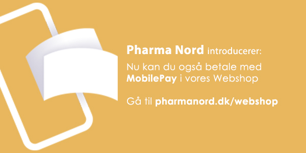 Det er nu muligt at betale med mobilpay i vores webshop