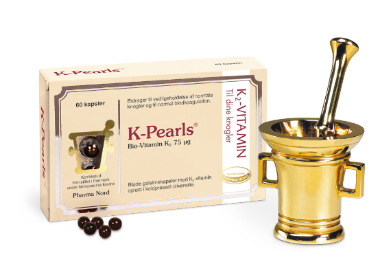 Pharma Nord K-pearls indeholder k2 vitamin